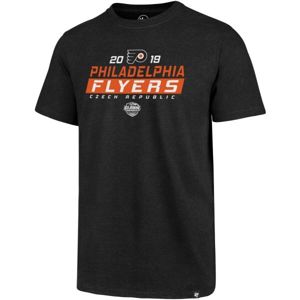 47 Philadelphia Flyers '47 CLUB TEE Pánské triko, Černá,Oranžová, velikost