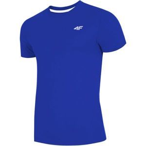 4F PÁNSKÉ TRIKO modrá L - Pánské tričko