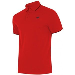 4F PÁNSKÉ TRIKO červená L - Pánské tričko
