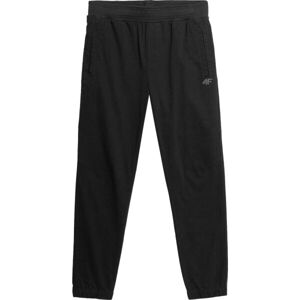 4F MEN´S TROUSERS Pánské kalhoty, černá, velikost S