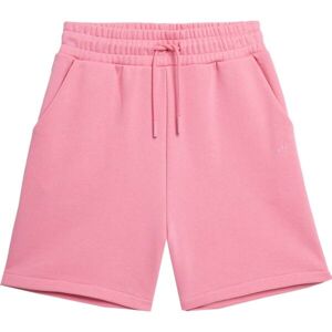 4F SHORTS CAS W Dámské šortky, růžová, velikost XL