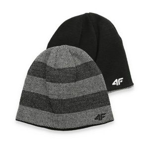 4F MEN´S CAP - Pánská oboustranná čepice