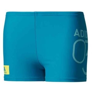 adidas BACK TO SCHOOL BOXER LINEAGE modrá 116 - Chlapecké sportovní plavky