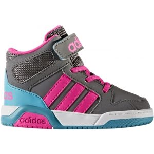 adidas MID INF růžová 22 - Dětská kotníčková obuv