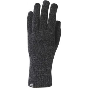 adidas KNITTED GLOVES CONDUCTIVE černá L - Zimní rukavice