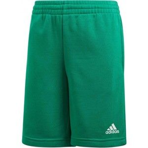 adidas YOUTH BOYS LOGO SHORT zelená 140 - Chlapecké šortky