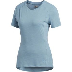 adidas FR SN SS TEE W modrá XL - Běžecké triko