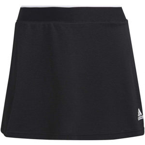 adidas CLUB TENNIS SKIRT Dámská tenisová sukně, Černá,Bílá, velikost