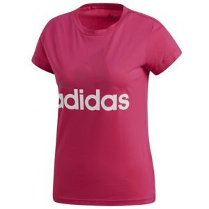 adidas ESS LI SLI TEE růžová M - Dámské triko