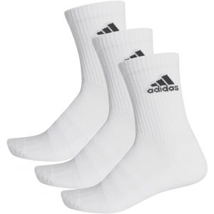 adidas CUSH CRW 3PP bílá M - Set ponožek
