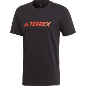 adidas TERREX TEE M černá XL - Pánské tričko