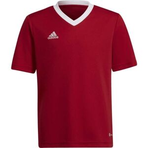 adidas ENT22 JSY Y Juniorský fotbalový dres, červená, velikost 128