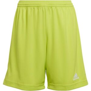 adidas ENT22 SHO Y Juniorské fotbalové šortky, světle zelená, velikost 152