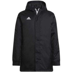 adidas ENT22 STAD JKTY Juniorská fotbalová bunda, černá, velikost 128