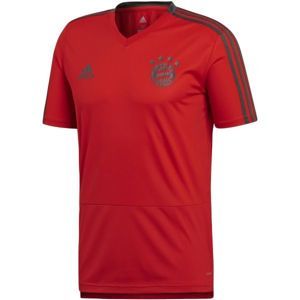 adidas FCB TR JSY červená S - Tréninkový dres FC Bayern