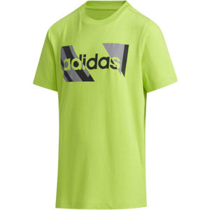 adidas YB Q2 T zelená 164 - Chlapecké tričko