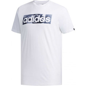 adidas BXD PHOTO TEE bílá 2XL - Pánské tričko