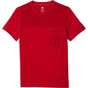 adidas FOOTBALL CLUB MUFC TEE - Chlapecké tričko