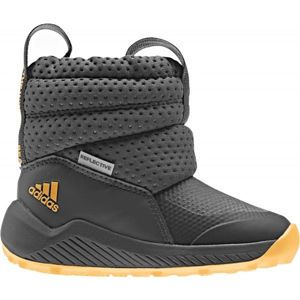 adidas RAPIDASNOW I tmavě šedá 26 - Dětská zimní obuv