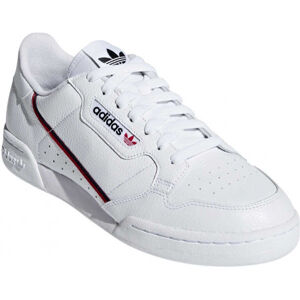 adidas CONTINENTAL 80 Pánská volnočasová obuv, bílá, velikost 45 1/3