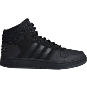 adidas HOOPS 2.0 MID Pánské volnočasové boty, černá, velikost 43 1/3
