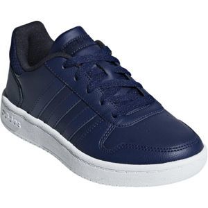 adidas HOOPS 2.0K tmavě modrá 5 - Chlapecká volnočasová obuv