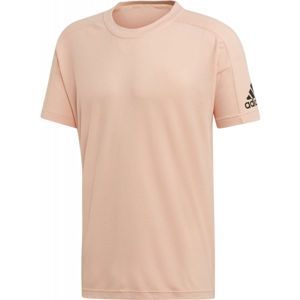 adidas ID STADIUM TEE světle růžová XL - Pánské tričko