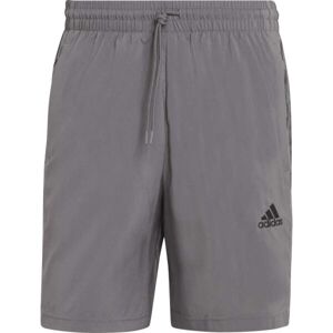adidas 3S CHELSEA Pánské fotbalové šortky, tmavě šedá, velikost S