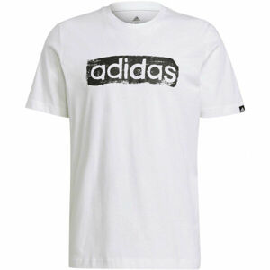 adidas BRSHSTRK V4 TEE Pánské tričko, bílá, veľkosť L