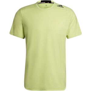 adidas D4T TEE Pánské sportovní tričko, světle zelená, velikost M