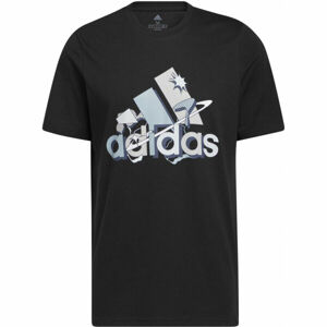 adidas FLUID Pánské tričko, černá, veľkosť L