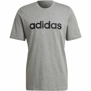 adidas LINEAR Pánské tričko, šedá, veľkosť XXL