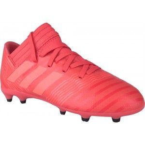 adidas NEMEZIZ 17.3 FG J červená 34 - Chlapecká fotbalová obuv