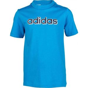 adidas OSR YB TR TEE Chlapecké tričko, Modrá,Černá, velikost 140