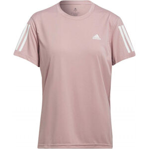 adidas OWN THE RUN Dámské běžecké tričko, růžová, veľkosť XL