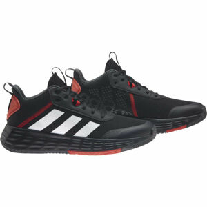 adidas OWNTHEGAME 2.0 Pánská basketbalová obuv, černá, veľkosť 13.5