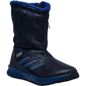 adidas RAPIDASNOW K modrá 35 - Dětská zimní obuv