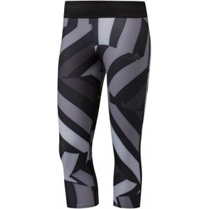 adidas RESPONSE 3/4 W šedá XS - Dámské běžecké kalhoty