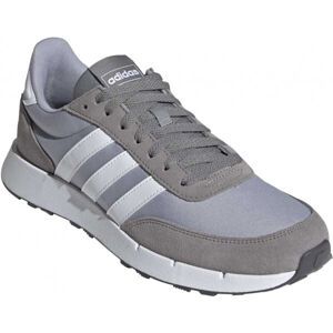 adidas RUN 60s 2.0 Pánská volnočasová obuv, šedá, veľkosť 43 1/3