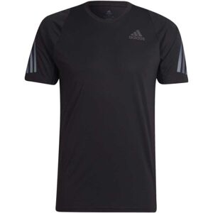 adidas RUN ICON TEE Pánské běžecké tričko, černá, velikost L