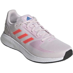 adidas RUNFALCON 2.0 Dámská běžecká obuv, Bílá,Růžová,Oranžová, velikost 36 2/3