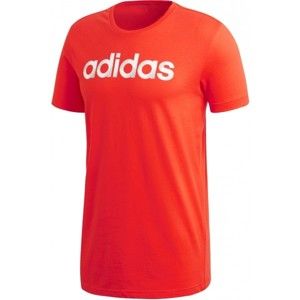 adidas SLICED LINEAR oranžová L - Pánské tričko