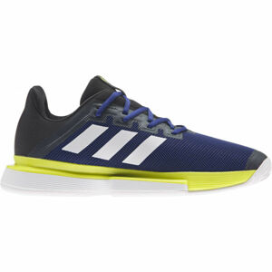 adidas SOLEMATCH BOUNCE M Pánská tenisová obuv, modrá, velikost 45 1/3