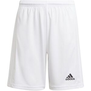 adidas SQUADRA 21 SHORTS Juniorské fotbalové šortky, bílá, veľkosť 164