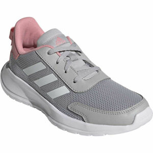 adidas TENSAUR RUN K Dětské volnočasové boty, šedá, velikost 38 2/3