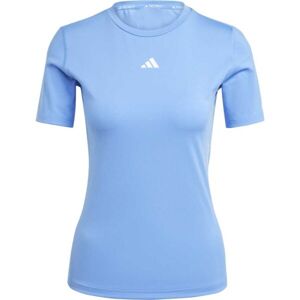 adidas TECHFIT TEE Dámské sportovní tričko, modrá, veľkosť S