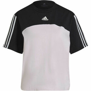 adidas CB TEE Dámské tričko, Černá,Růžová, velikost XL