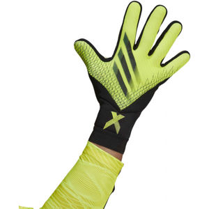 adidas X LEAGUE Pánské brankářské rukavice, světle zelená, velikost 8