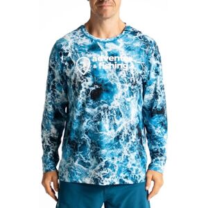 ADVENTER & FISHING UV T-SHIRT Pánské funkční UV tričko, modrá, veľkosť L