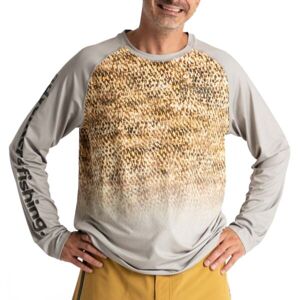 ADVENTER & FISHING UV T-SHIRT Pánské funkční UV tričko, šedá, velikost XXL